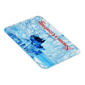 Magnet Flexible Bonnes Fêtes - Oie urbaine (Côté Droit)