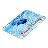 Magnet Flexible Bonnes Fêtes - Oie urbaine (Côté Gauche)