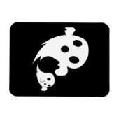 Magnet Flexible Boo blanc  (Horizontal)