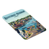 Magnet Flexible Boothbay Harbor États-Unis (Côté Droit)