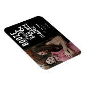 Magnet Flexible Booze Food & Bad Dance Déplace Funny Date Photo (Côté Droit)