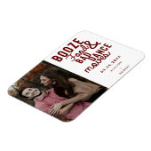 Magnet Flexible Booze Food & Bad Dance Déplace Funny Date Photo (Côté Gauche)