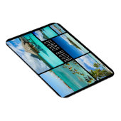 Magnet Flexible Bora Bora paysages collage photo de voyage (Côté Droit)