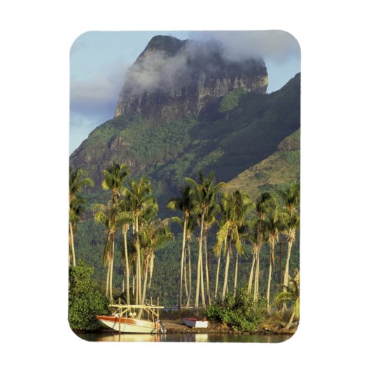 Magnet Flexible Bora Bora, Polynésie française Scène de bord de me (Vertical)