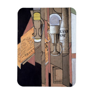 Magnet Flexible Bordeaux blanc, 1913 (gouache et crayon sur le