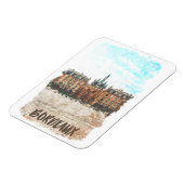 Magnet Flexible Bordeaux France Place de la Bourse Voyage (Côté Gauche)