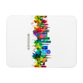 Magnet Flexible Bordeaux France Skyline (Horizontal)