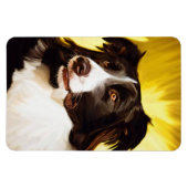 Magnet Flexible Bordure Collie magnétique flexible (Horizontal)