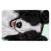 Magnet Flexible Bordure Collie magnétique flexible (Horizontal)