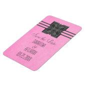 Magnet Flexible Bordure de médaillon Enregistrer la date Magnet, r (Côté Gauche)
