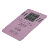 Magnet Flexible Bordure de médaillon Enregistrer l'aimant de date, (Côté Gauche)