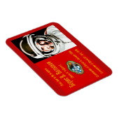 Magnet Flexible Boris Volynov - Premier Cosmonaute juif (Côté Droit)