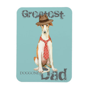 Magnet Flexible Borzoi Papa