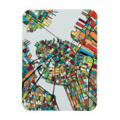 Magnet Flexible Boston City USA (Vertical)