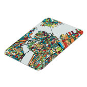 Magnet Flexible Boston City USA (Côté Gauche)