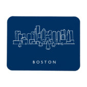 Magnet Flexible Boston Skyline (Horizontal)