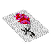 Magnet Flexible Boston Terrier Et Ballons (Côté Droit)