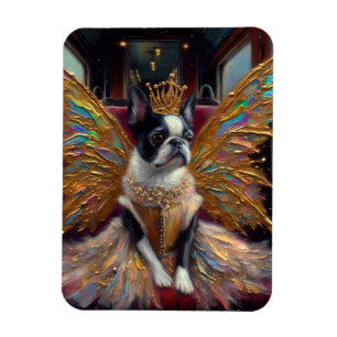 Magnet Flexible Boston Terrier Fairy