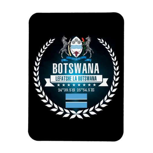 Magnet Flexible Botswana (Vertical)