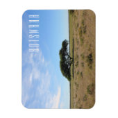 Magnet Flexible Botswana Paysage Savannah Savanna Arbre Herbe (Vertical)