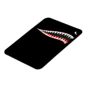 Magnet Flexible Bouche De Requin Volant Tigers - Cadeaux Pour Amat (Côté Gauche)