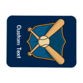 Magnet Flexible Bouclier de baseball (Horizontal)