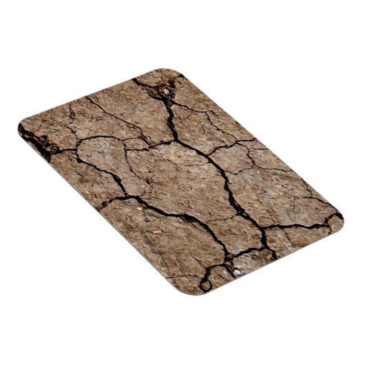 Magnet Flexible Boue séchée fissurée (Côté Droit)