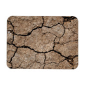 Magnet Flexible Boue séchée fissurée (Horizontal)