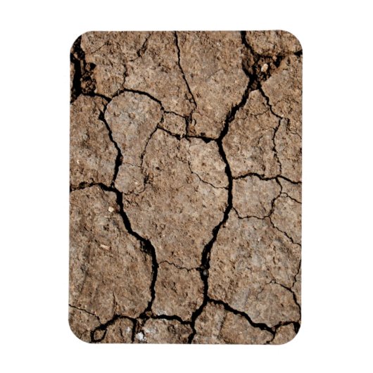 Magnet Flexible Boue séchée fissurée (Vertical)