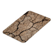 Magnet Flexible Boue séchée fissurée (Côté Gauche)