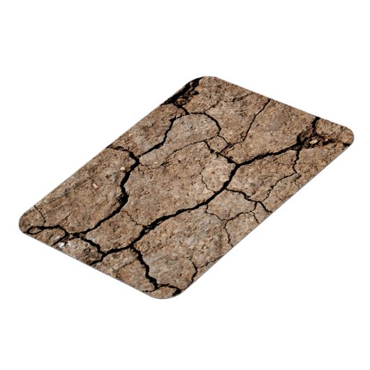 Magnet Flexible Boue séchée fissurée (Côté Gauche)