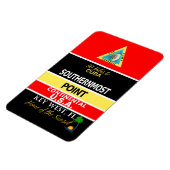 Magnet Flexible Bouée Point la plus au sud Ouest (Côté Gauche)