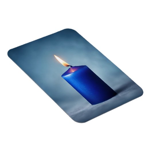 Magnet Flexible Bougie bleue (Côté Droit)