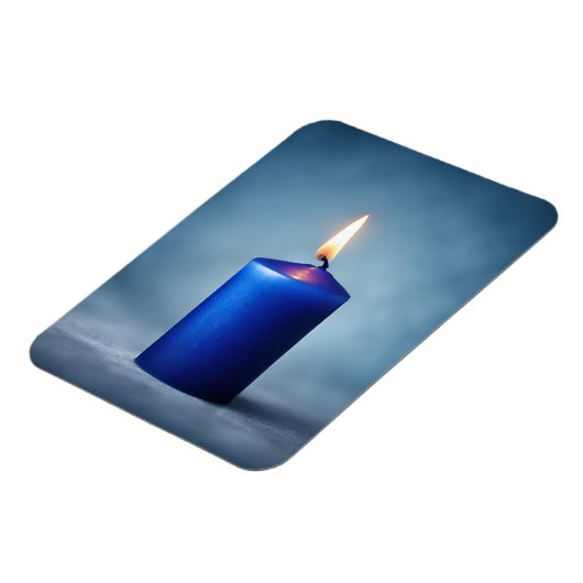 Magnet Flexible Bougie bleue (Côté Gauche)