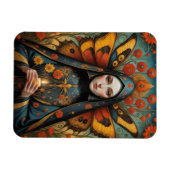 Magnet Flexible Bougie de la religieuse papillon (Horizontal)