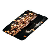 Magnet Flexible Bougie de Noël (Côté Gauche)