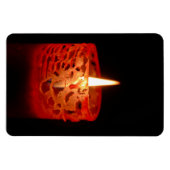 Magnet Flexible Bougie sur un arrière - plan noir (Horizontal)