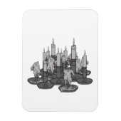 Magnet Flexible Bougies (Vertical)