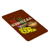 Magnet Flexible Bougies de Kwanzaa - (Côté Droit)