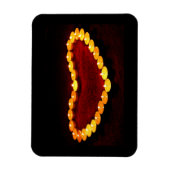 Magnet Flexible Bougies, en forme de coeur (Vertical)