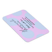 Magnet Flexible Boulangerie maison faite avec amour ajouter texte (Côté Droit)