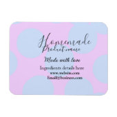 Magnet Flexible Boulangerie maison faite avec amour ajouter texte (Horizontal)
