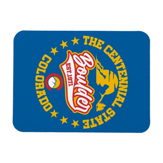 Magnet Flexible Boulder, Colorado (Horizontal)