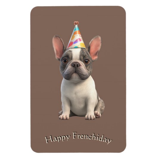 Magnet Flexible Bouledogue français (Vertical)