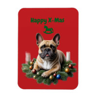 Bouledogue français French Bulldog Noël