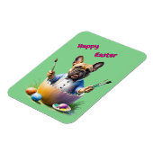 Magnet Flexible Bouledogue français oeuf de Pâques French Bulldog (Côté Gauche)