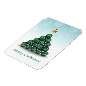 Magnet Flexible Boules de Noël en forme d'arbre (Côté Gauche)