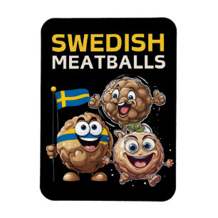 Magnet Flexible Boulettes de viande suédoises