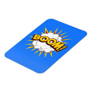 Magnet Flexible Boum ! Explosion de dessin animé
