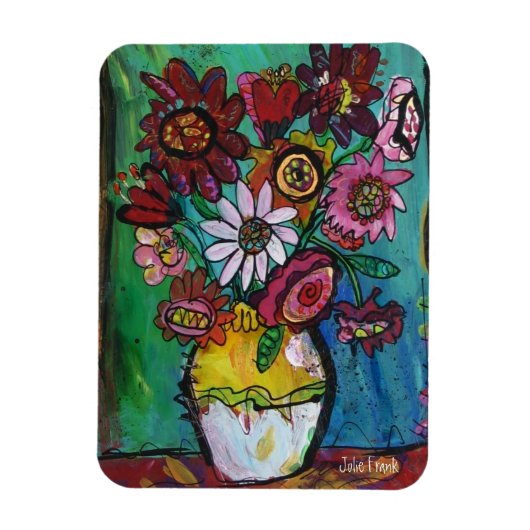 Magnet Flexible Bouquet de fleurs Aimant flexible (Vertical)